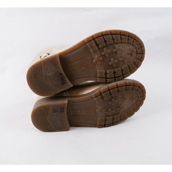 BEST GIRLS' STRIDE RITE WILLOW BOOTIE SHOE AND BOOT, GOLD LEATHER, 9 - Picture 9 of 10